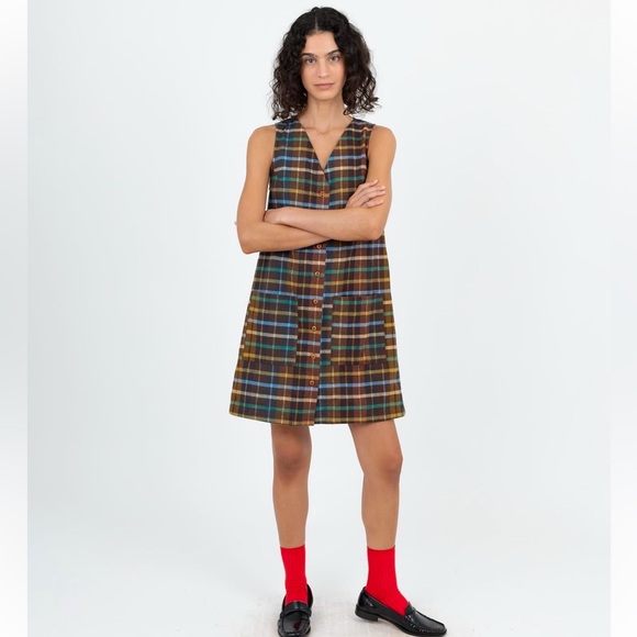 New ILANA KOHN Audrey Dress – Taylor Plaid - Picture 1 of 10